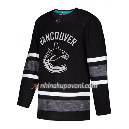 Vancouver Canucks Dresy Blank Černá 2019 NHL All-Star Adidas Authentic - Pánské Vancouver Canucks Dresy Blank Černá 2019 NHL All-Star Adidas Authentic - Pánské
